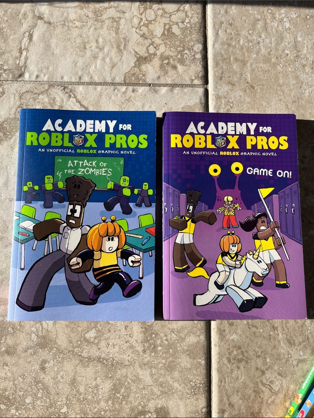 Roblox Academy for Pros Paperback Book Set - Books 1-2 📕